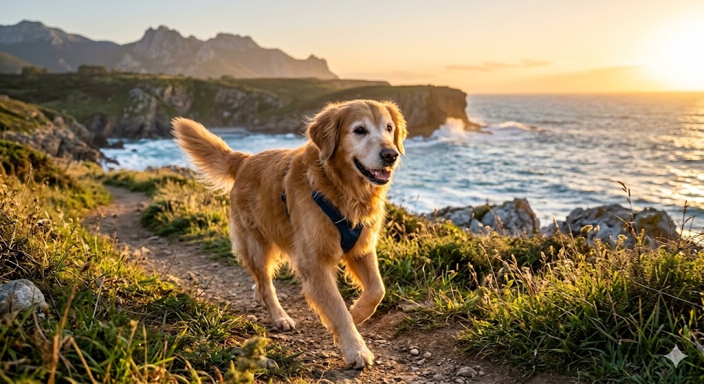 Paseos de calidad: Cómo mejorar la movilidad de tu perro anciano